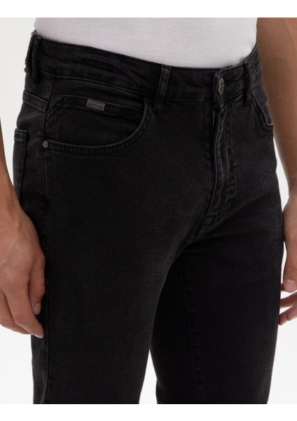 Erkek Gri Slim Fit Jean Pantolon 50317292-VR024 indirimleri