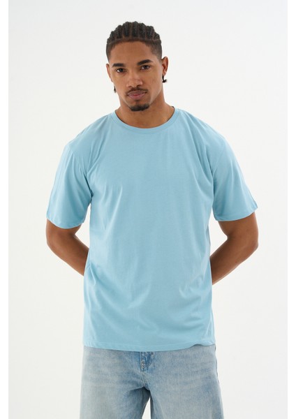 Erkek %100 Organik Pamuklu Yumuşak Dokulu Comfort Fit Bisiklet Yakalı T-Shirt E222 modelleri
