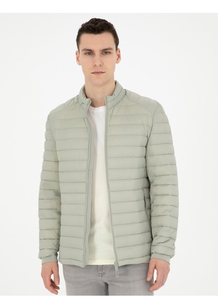 Erkek Yeşil Şişme Mont 50285384-VR016 modelleri