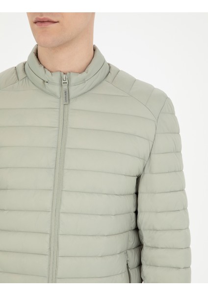 Erkek Yeşil Şişme Mont 50285384-VR016