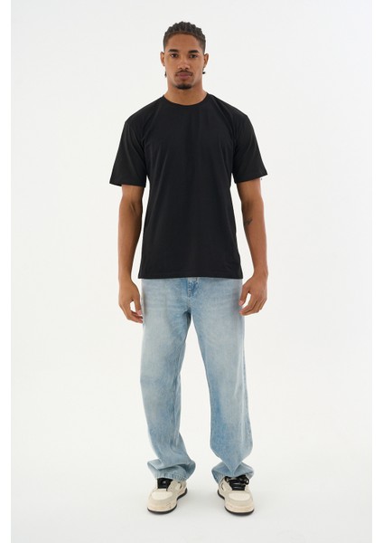 Erkek %100 Organik Pamuklu Yumuşak Dokulu Comfort Fit Bisiklet Yakalı T-Shirt E222 fiyatları