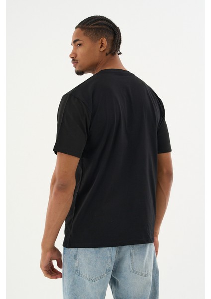 Erkek %100 Organik Pamuklu Yumuşak Dokulu Comfort Fit Bisiklet Yakalı T-Shirt E222 indirimleri