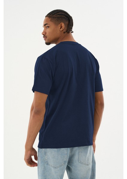 Erkek %100 Organik Pamuklu Yumuşak Dokulu Comfort Fit Bisiklet Yakalı T-Shirt E222 modelleri
