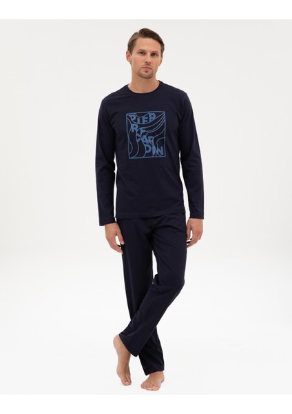 Erkek Lacivert Pijama Takımı 50322653-200