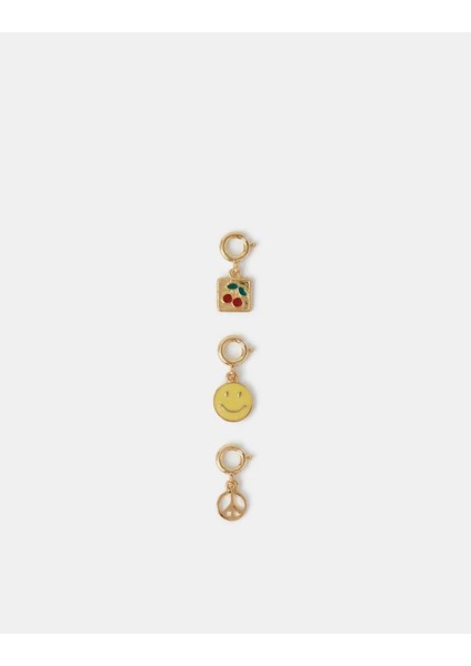 Gülen Yüz Charm Set x 3 fiyatları