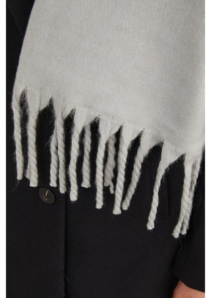 Basic Püsküllü Şal