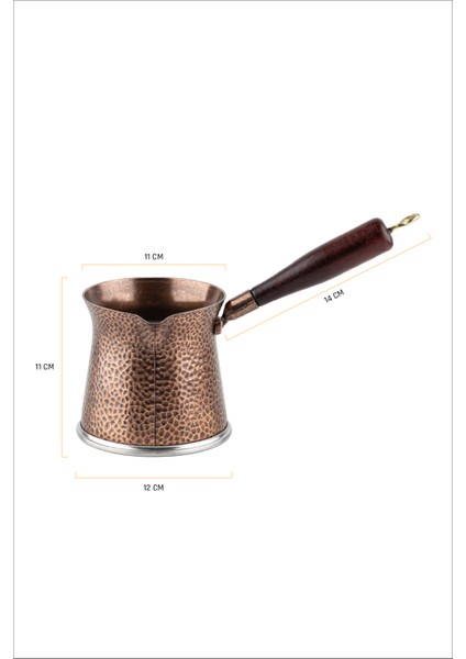 Cezpot Telveli Mega Boy Ahşap Saplı Döküm Cezve - Mıknatıslı Ocaklara Uyumlu fiyatları