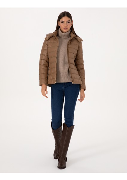 Kadın Camel Mont 50314169-VR015 fırsatları