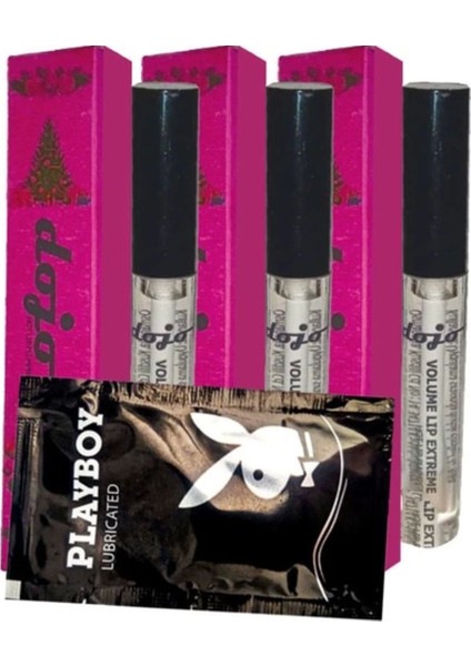 Mucizevi 3lü Dudak Dolgunlaştırıcı Volume Lip Extreme + 1 Hediye Jel 0327