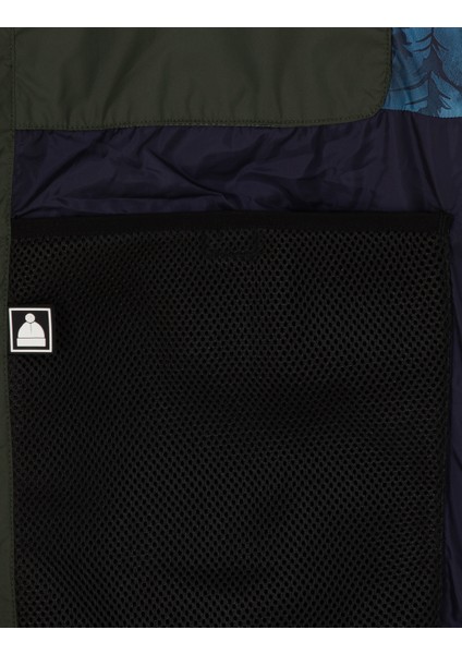 Erkek Koyu Haki Oversize Mont 50310146-VR111