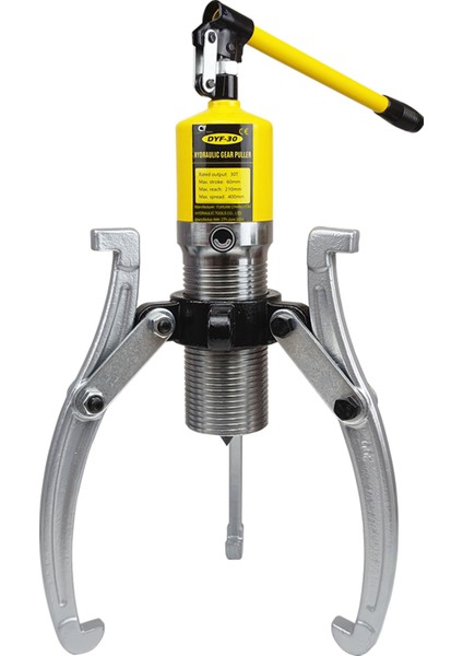 30 Ton 3 Ayaklı Hidrolik Çektirme – Sanayi Tipi Profesyonel Model