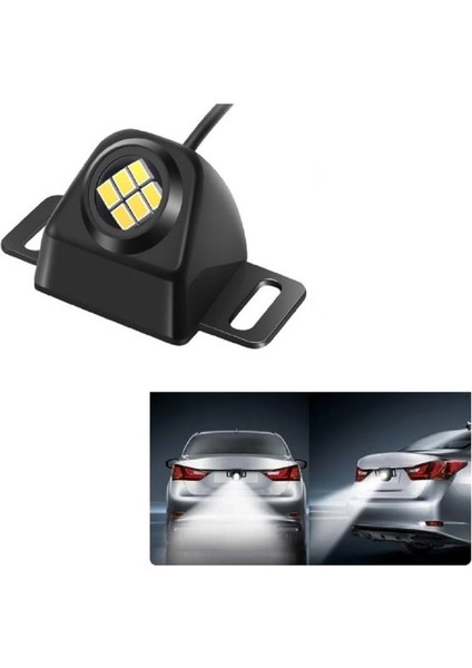 Qualıty 12V&24V Ilave Üniversal Geri Vites Aydınlatması Renk Kaplama 3,5cmx5,7cm