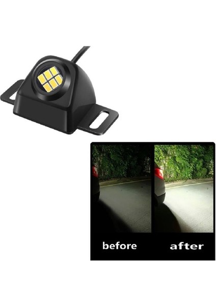 Qualıty 12V&24V Ilave Üniversal Geri Vites Aydınlatması Renk Kaplama 3,5cmx5,7cm modelleri