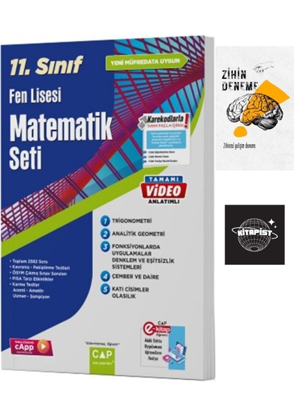 Çap 11. Sınıf Matematik Fen Lisesi SETI+ZIHINDENEME-KD702