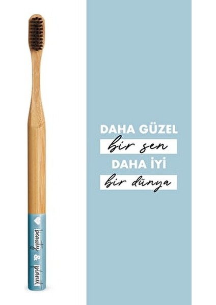 Diş Fırçası Orta Sertlikte Doğal Bambudan Yapılmış 1 Adet fiyatları
