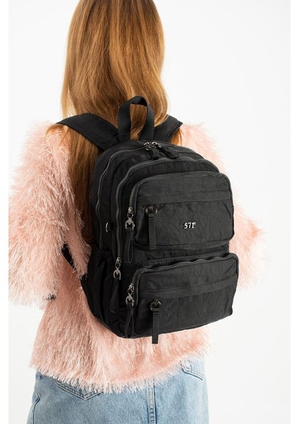 Kadın Sırt Çantası Ultra Hafif Poliamid Kumaş Su Geçirmez Çok Cepli Günlük Sırt Çantası 35*25 cm fiyatları