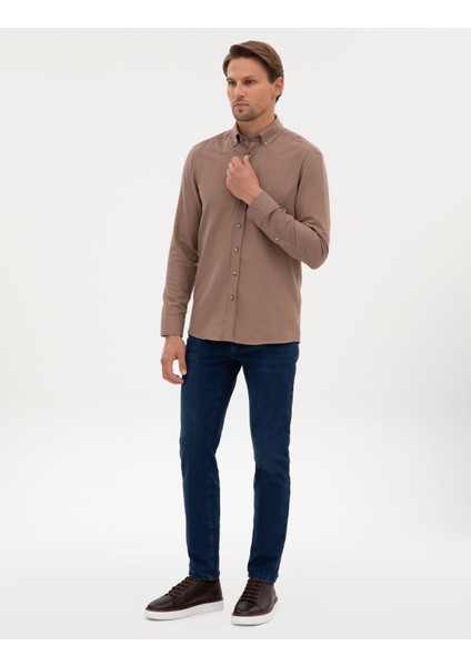 Erkek Lacivert Slim Fit Jean Pantolon 50317280-VR033 modelleri