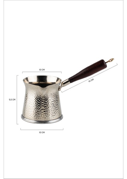 Cezpot Telveli 6 Kişilik Ahşap Saplı Döküm Cezve - Mıknatıslı Ocaklara Uyumlu fiyatları