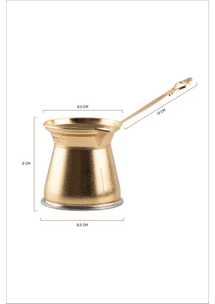 Cezpot Arden Döküm Cezve Büyük Boy 4 Kişilik - Mıknatıslı Ocaklara Uyumlu fiyatları