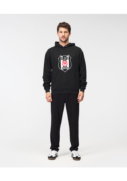 Beşiktaş Erkek Kapüşonlu Sweatshırt 7526219T3