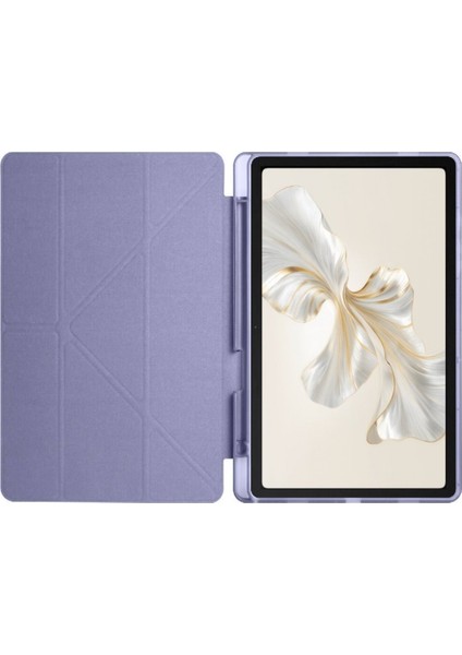 Honor Pad 9 12.1 Inch Tablet Uyumlu Kılıf Katlanır Kalemlikli Standlı Uyku Modlu Akıllı Kapak fiyatları