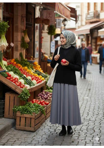 Kadın Kışlık Triko Kazak Kardelen Örme V Yaka Yumuşacık Rahat Tam Kalıp fırsatları