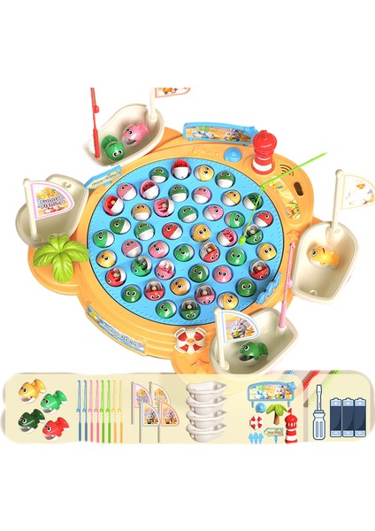 Basit Manyetik Balıkçılık Oyuncak Oynayan Çubuk Oyunu Oyuncak Çocuklar Bebek Montessori Çubuk ile Eğitim Spin Çocuklar Için Hediye (Yurt Dışından)