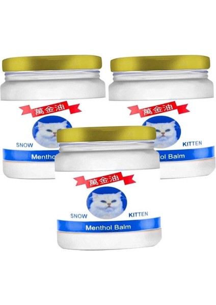 Snow Kitten Krem 50 ml 3 Tane Birden Ağrıları Rahatlatıcı Krem
