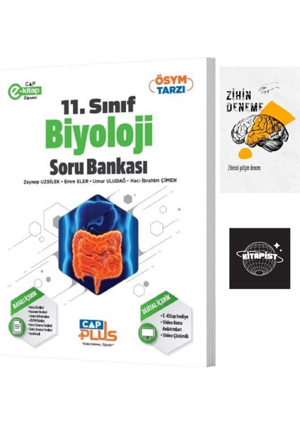11. Sınıf Anadolu Biyoloji Plus Soru BANKASI+ZIHINDENEME-KD985