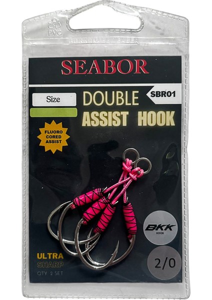Double Assist Hook 2 Adet Ikili Assist Iğne