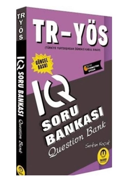 Tasarı Yayınları Tr Yös Iq Soru Bankası