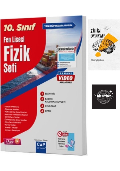 Çap 10. Sınıf Fen Lisesi Fizik SETI+ZIHINDENEME-KD390