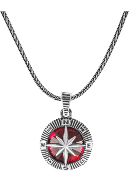 Çelik Baskılı Erkek Kolye