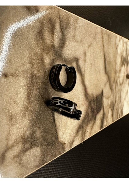 Gotik-Paslanmaz Çelik Küpe Unisex modelleri