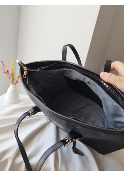 Mix Model Deri Büyük Boy Fermuarlı Kadın El, Kol, Omuz Çanta modelleri