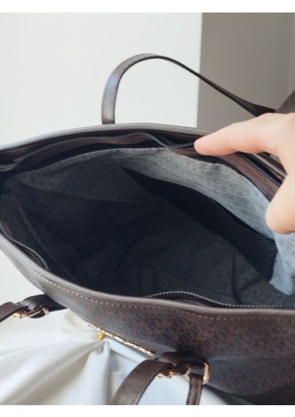 Mix Model Deri Büyük Boy Fermuarlı Kadın El, Kol, Omuz Çanta fırsatları