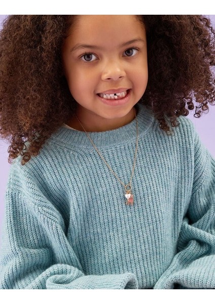 Angel Deer Charm Kolye modelleri