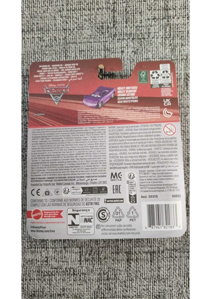 Disney Cars Holley Shiftwell modelleri