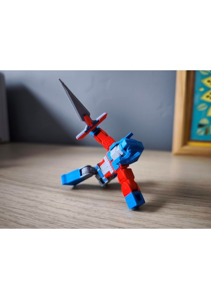 Minecraft Optimus Prime Transformers Hareketli Eklemli Figür modelleri
