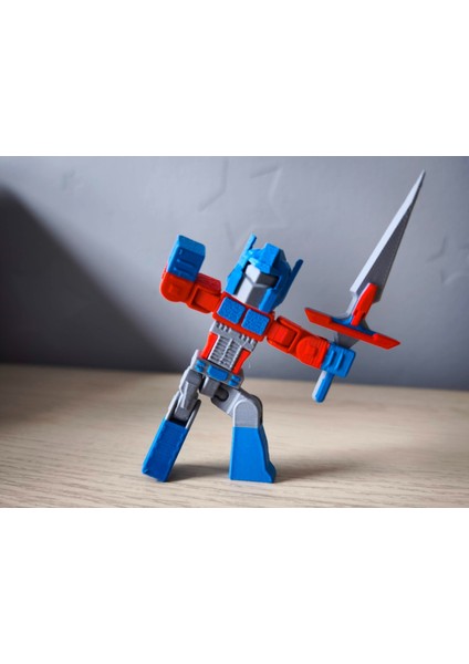 Minecraft Optimus Prime Transformers Hareketli Eklemli Figür