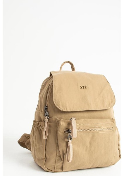 Kadın Sırt Çantası Ultra Hafif Poliamid Kumaş Su Geçirmez Kapaklı Günlük Sırt Çantası 29*27 cm modelleri