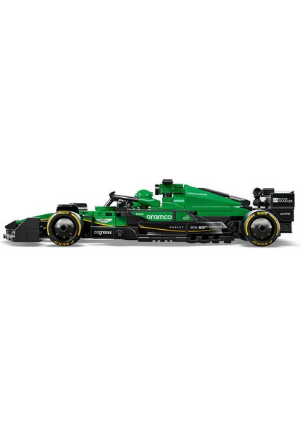 ® Speed Champions Aston Martin Aramco F1® AMR24 Yarış Arabası 77245 + Brix Frames Sergileme Çerçevesi fiyatları