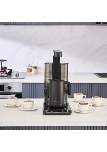 Smart Royaltea Plus 1781H 2 in 1 Inox Otomatik Çay ve Türk Kahve Makinesi Wifi fırsatları