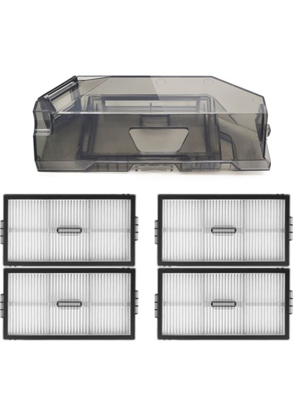 Roborock Saros 10R / G20S Ultra Robot Süpürge Aksesuarları Yedek Toz Kutusu Için 4 Filtreli Toz Kutusu (Yurt Dışından) fiyatları