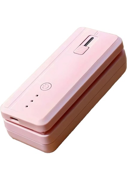 2'si 1 Arada Mini Taşınabilir Sızdırmazlık Makinesi - Mutfak Kullanımı Için USB Şarj Edilebilir Gıda Paketleme Aracı, Kompakt ve Verimli B (Yurt Dışından)