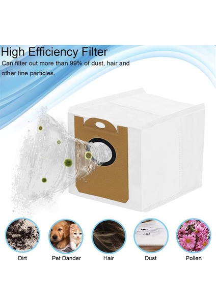 Proscenic M7 Max, M8 Pro, Aırrobo T10+, Neabot N2, Laresar L6 Pro Robot Süpürge Parçaları Için Toz Torbaları (Yurt Dışından) fırsatları