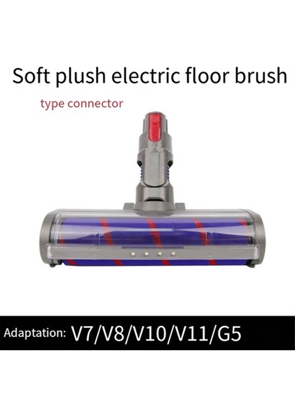 Dyson Elektrikli Süpürge Aksesuarları Yumuşak Kadife Zemin Fırçası Başlığı Elektrikli Emiş Başlığı Zemin Rulo Fırçası V8/V10/V11/G5 (Yurt Dışından) fiyatları