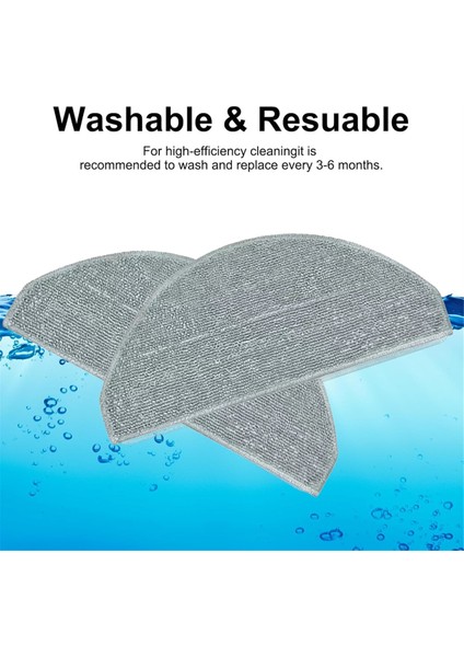 Honiture V8 Pro Robot Süpürge Aksesuarları Için 17 Adet Yedek Yıkanabilir Yan Fırça Filtresi Paspas Bezi (Yurt Dışından) indirimleri