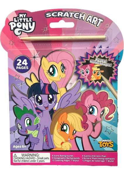 My Little Pony Lisanslı Çizik Boyama fırsatları