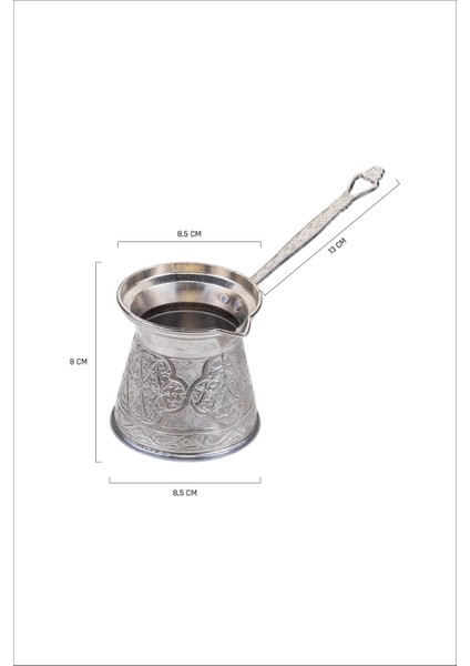 Cezpot Klasik 4 Kişilik Döküm Cezve Indüksiyon (Mıknatıslı) Ocaklara Uyumlu modelleri